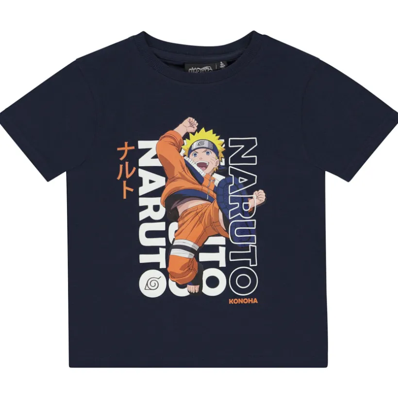 T-shirt met korte mouwen, photoprint Naruto, jongens
