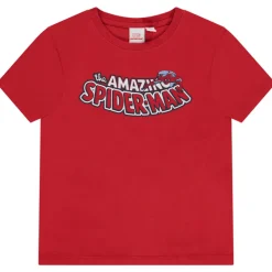 T-shirt met korte mouwen prints Spider-Man Marvel voor jongen