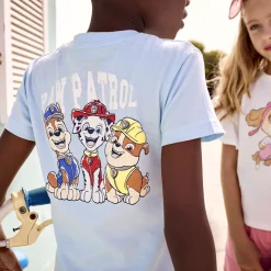 T-shirt met korte mouwen prints Paw Patrol voor jongen