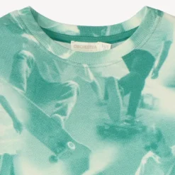 T-shirt met korte mouwen skateboard fotoprint jongens