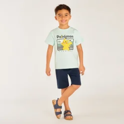 T-shirt met korte mouwen van Pikachu Pokémon jongens