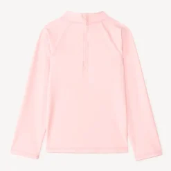 T-shirt met lange mouwen anti-UV SPF 50+ hibiscus print meisjes
