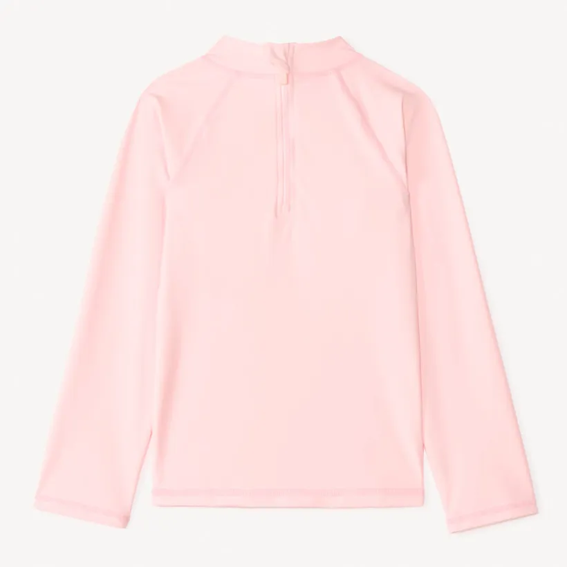 T-shirt met lange mouwen anti-UV SPF 50+ hibiscus print meisjes