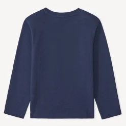 T-shirt met lange mouwen en dierenprint jongens