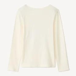 T-shirt met lange mouwen en fantasievolle pailletten meisjes