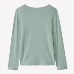 T-shirt met lange mouwen en fantasievolle pailletten meisjes