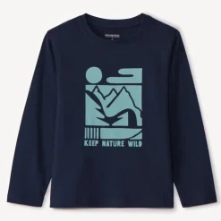 T-shirt met lange mouwen en fantasieprint jongens