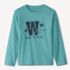 T-shirt met lange mouwen en fantasieprint jongens