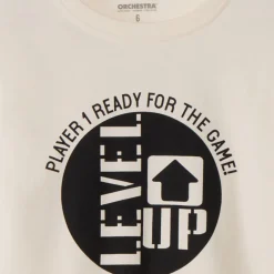 T-shirt met lange mouwen en fantasieprint jongens