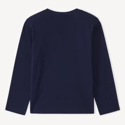 T-shirt met lange mouwen en fantasieprint ijsbeer jongens