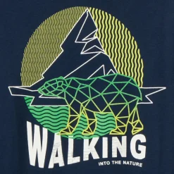 T-shirt met lange mouwen en fantasieprint jongens