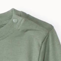 T-shirt met lange mouwen en fantasieprintzakje voor babyjongens