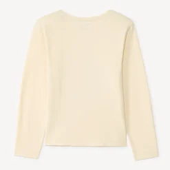 T-shirt met lange mouwen en luipaardprint meisjes