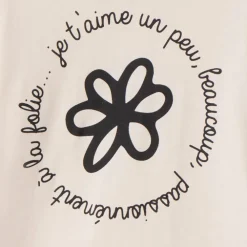 T-shirt met lange mouwen en print meisjes