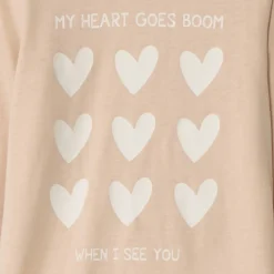 T-shirt met lange mouwen en print meisjes