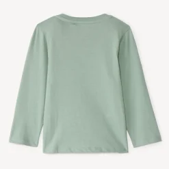 T-shirt met lange mouwen en print voor babyjongens