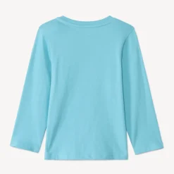T-shirt met lange mouwen en print voor babyjongens