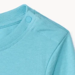 T-shirt met lange mouwen en print voor babyjongens