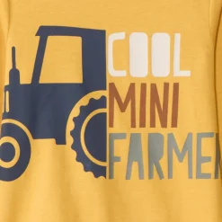 T-shirt met lange mouwen en print voor babyjongens