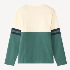 T-shirt met lange mouwen in kleurblokstijl