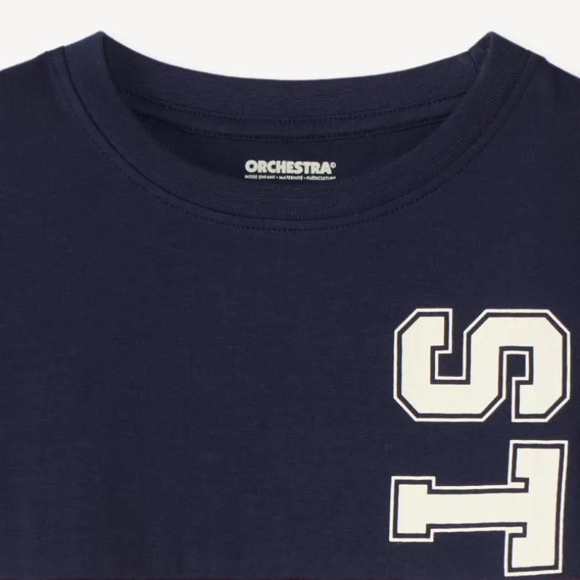 T-shirt met lange mouwen in kleurblokstijl