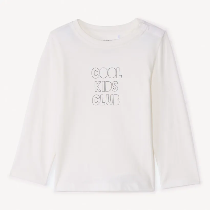 T-shirt met lange mouwen jongens met print
