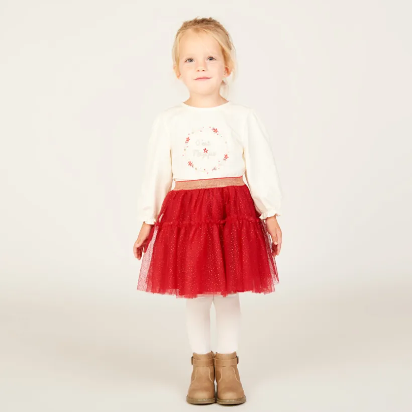 T-shirt met lange mouwen meisjes met print