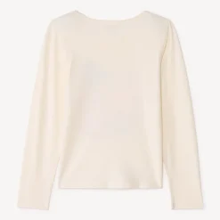 T-shirt met lange mouwen met glitters meisjes