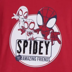 T-shirt met lange mouwen met magische pailletten Spidey Marvel jongens