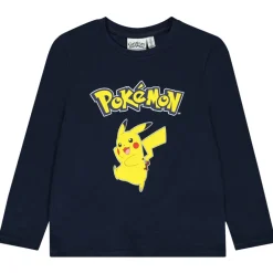 T-shirt met lange mouwen print Pikachu Pokémon voor jongen