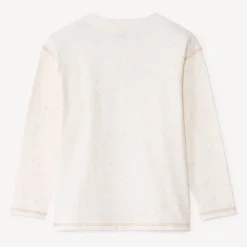 T-shirt met lange mouwen, puffprint Amerikaanse football jongens
