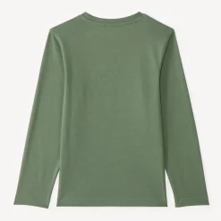 T-shirt met lange mouwen sportprint jongens