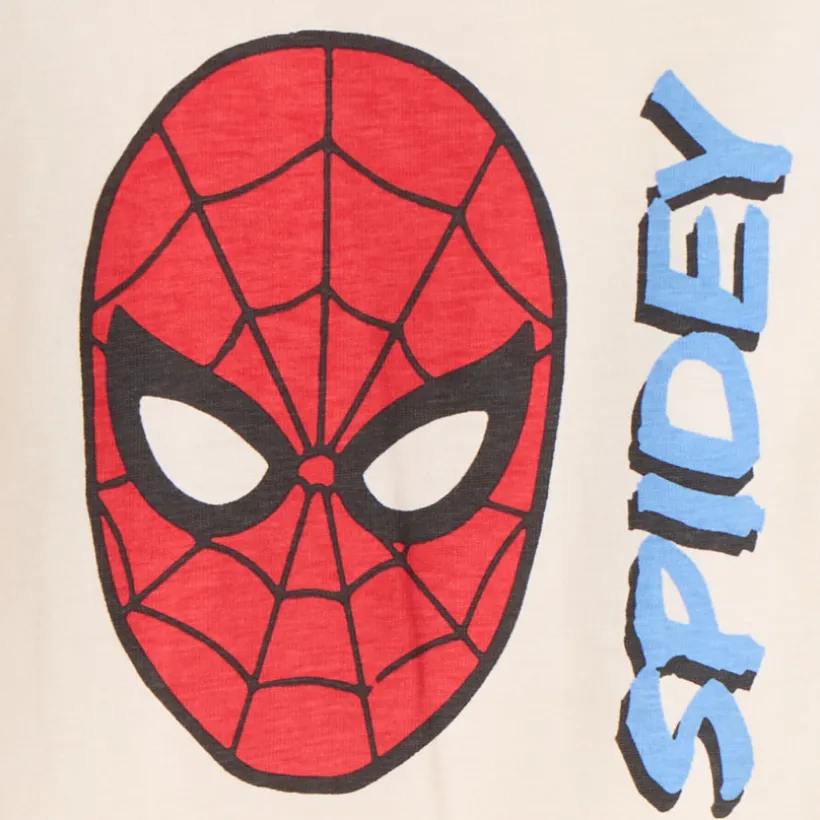 T-shirt met lange mouwen, tweekleurig, Spider-Man Marvel voor babyjongens