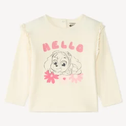 T-shirt met lange mouwen voor babymeisjes met print van Stella Pat'Patrouille