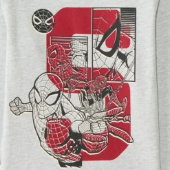 T-shirt met lange mouwen voor jongens met Spider-Man Marvel print