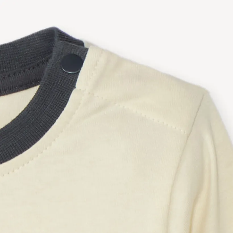 T-shirt met lange mouwen voor jongens met skateboardprint
