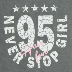 T-shirt met lange mouwen voor meisjes met een vervaagd effect