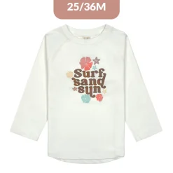 T-shirt Rashguard UV50+ 25-36M Flowers Sea Salt