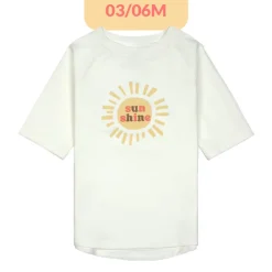 T-shirt Rashguard UV50+ 3-6M Sunshine Sea Salt