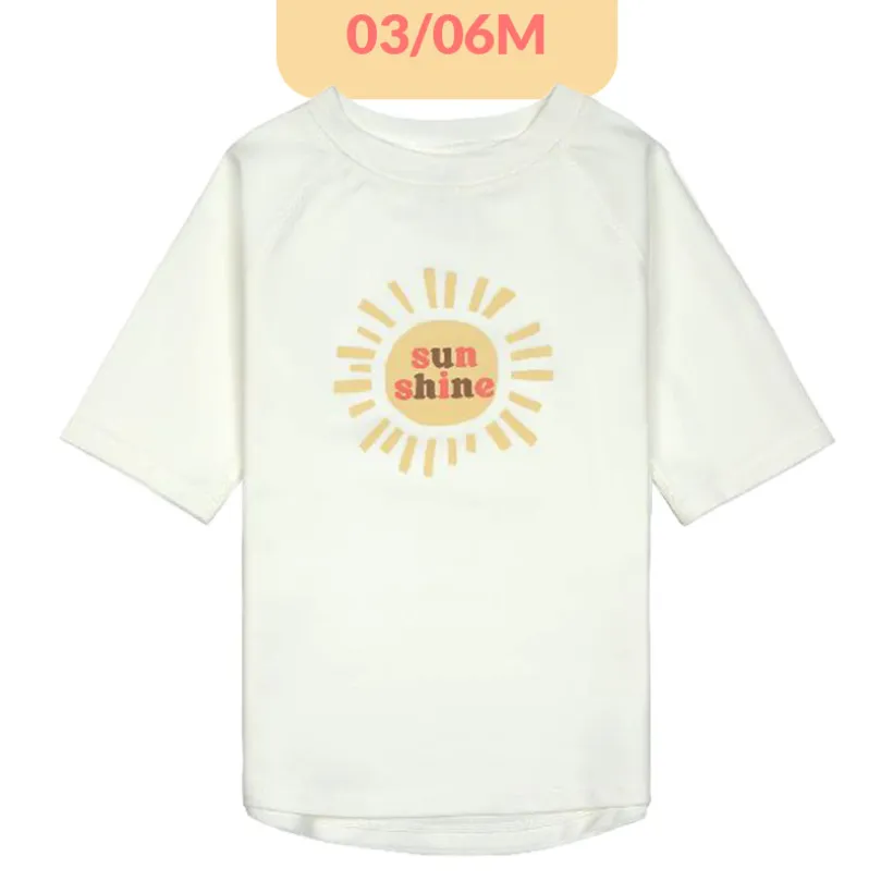 T-shirt Rashguard UV50+ 3-6M Sunshine Sea Salt