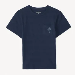 T-shirt van fantasiegaas met palmprint jongens