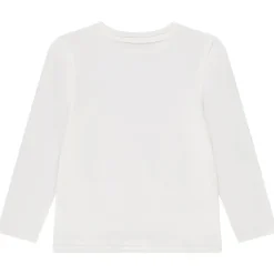 T-shirt van jersey met lange mouwen en fantasieprint jongens