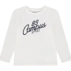 T-shirt van jersey met lange mouwen en fantasieprint jongens