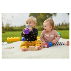 Tuitbeker soft 300ml - Blauw/Rood