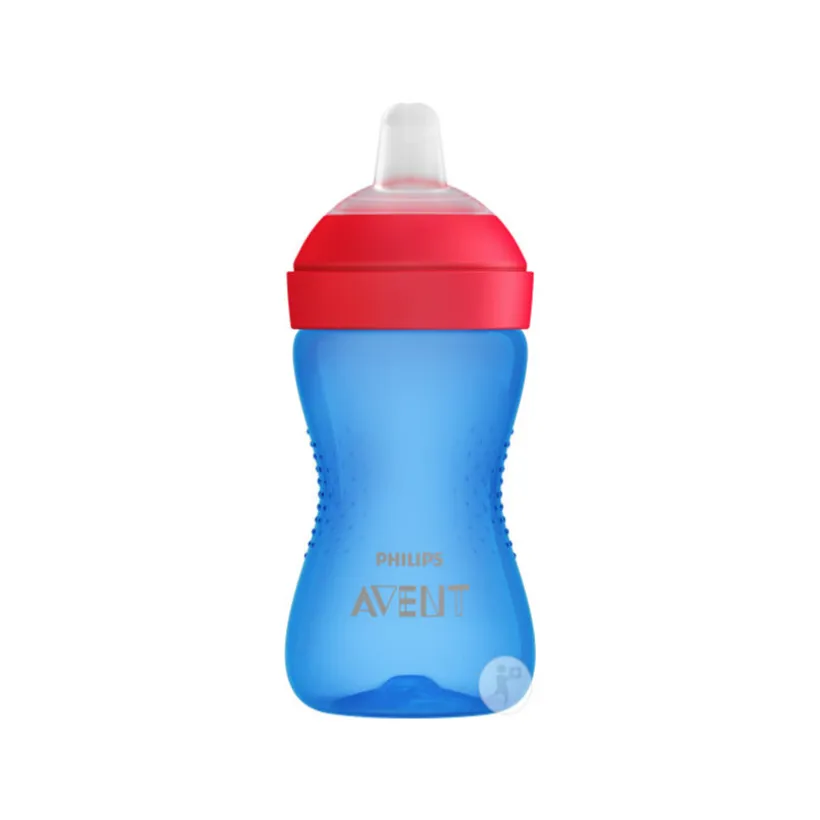 Tuitbeker soft 300ml - Blauw/Rood