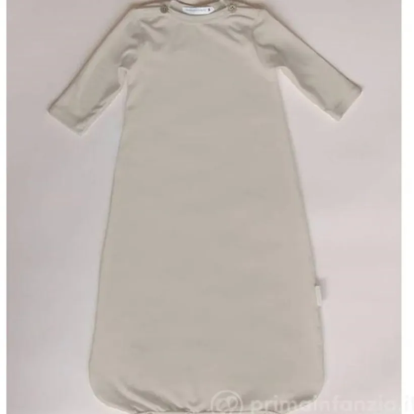 Tussenseizoenslaapzak jersey met mouwen - Camel - 1/2 jaar
