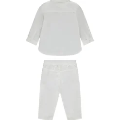 Tweedelig Ceremonie Set met Plastron voor Baby Jongens