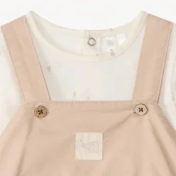 Tweedelig ensemble met salopette voor babyjongens
