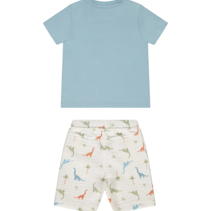 Twee-delige set met dinosaurusmotief voor babyjongen