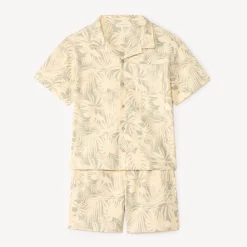 Twee-delige set met een shirt + bermuda in Hawaiian stijl jongens